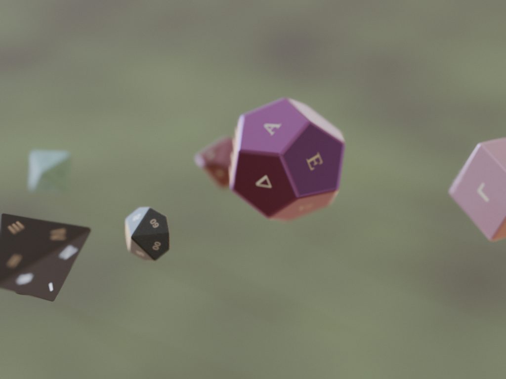 A scene with real depth-of-field engaged, testing annotation quality under blur