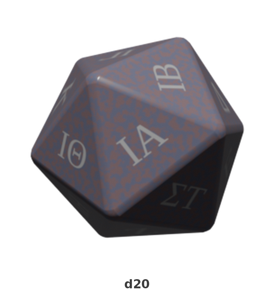 d20, same matched set